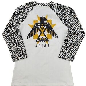 Ariat Women's R.E.A.L. Cheetah Sliver T-Bird Shirt